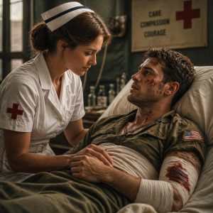 erotica - the nurse and her injured soldier