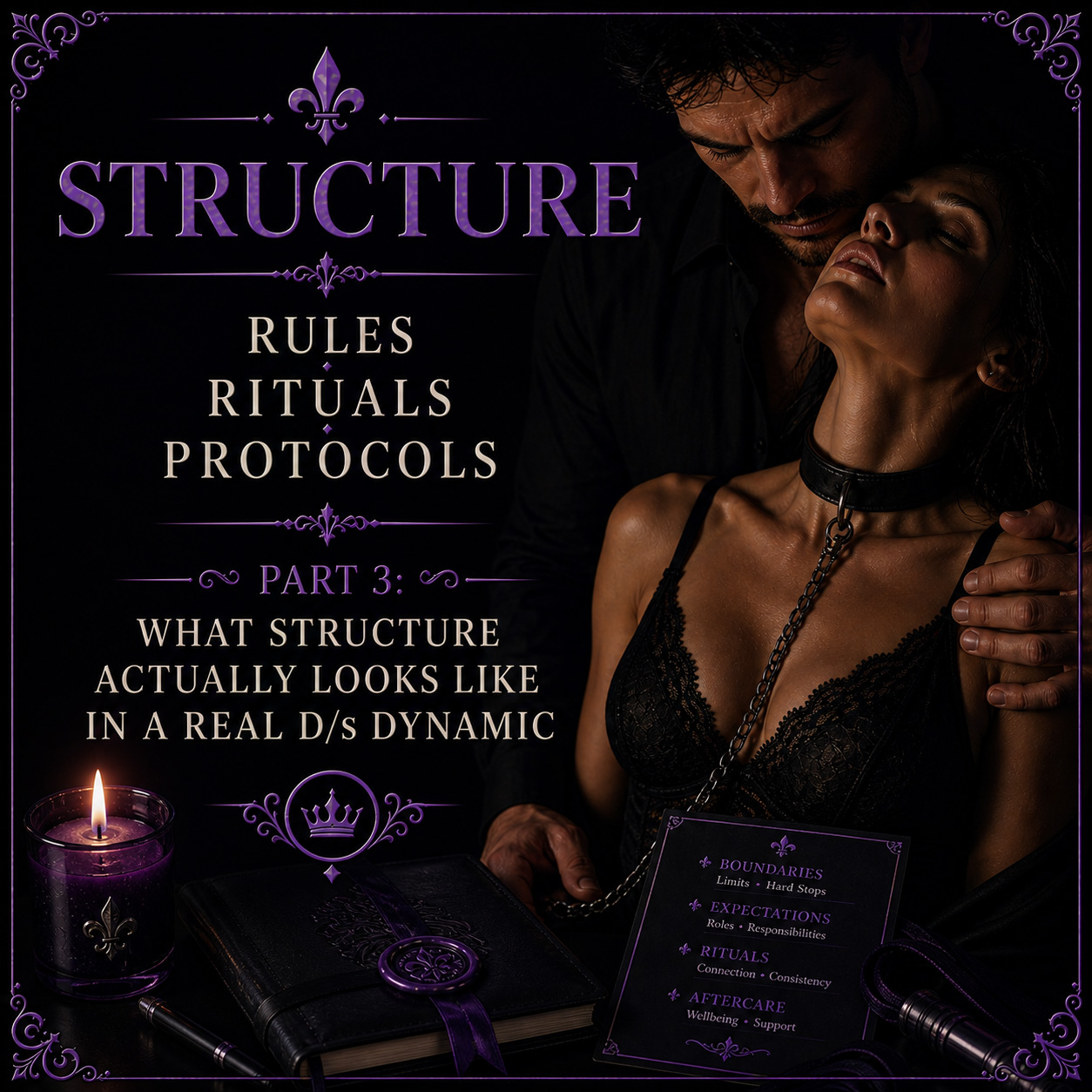 Structure – Rules, Rituals, Protocols Part 3: What Structure Actually Looks Like in a Real D/s Dynamic
