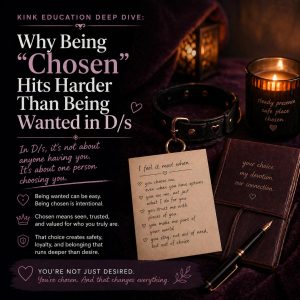 Deep Dive - Being Chosen