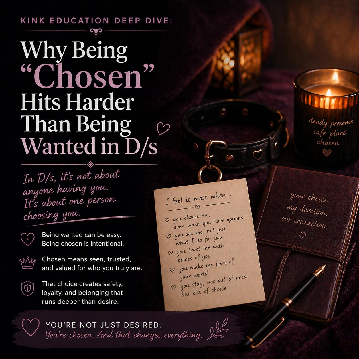 Deep Dive - Being Chosen