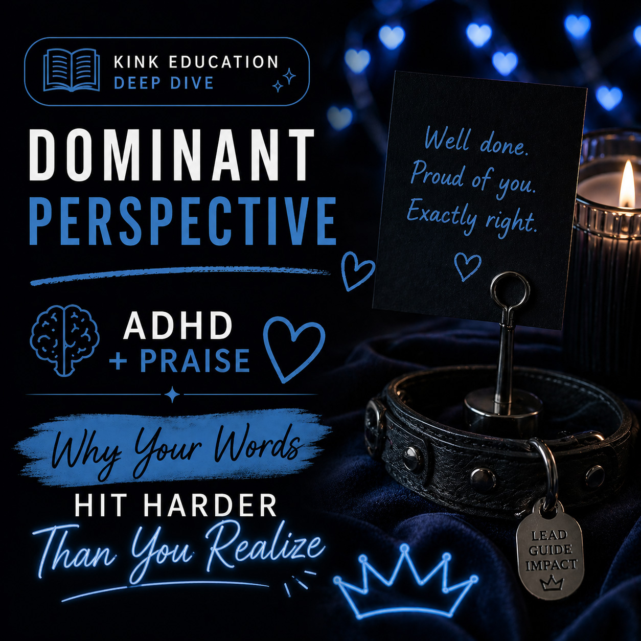 BDSM - giving praise to submissives