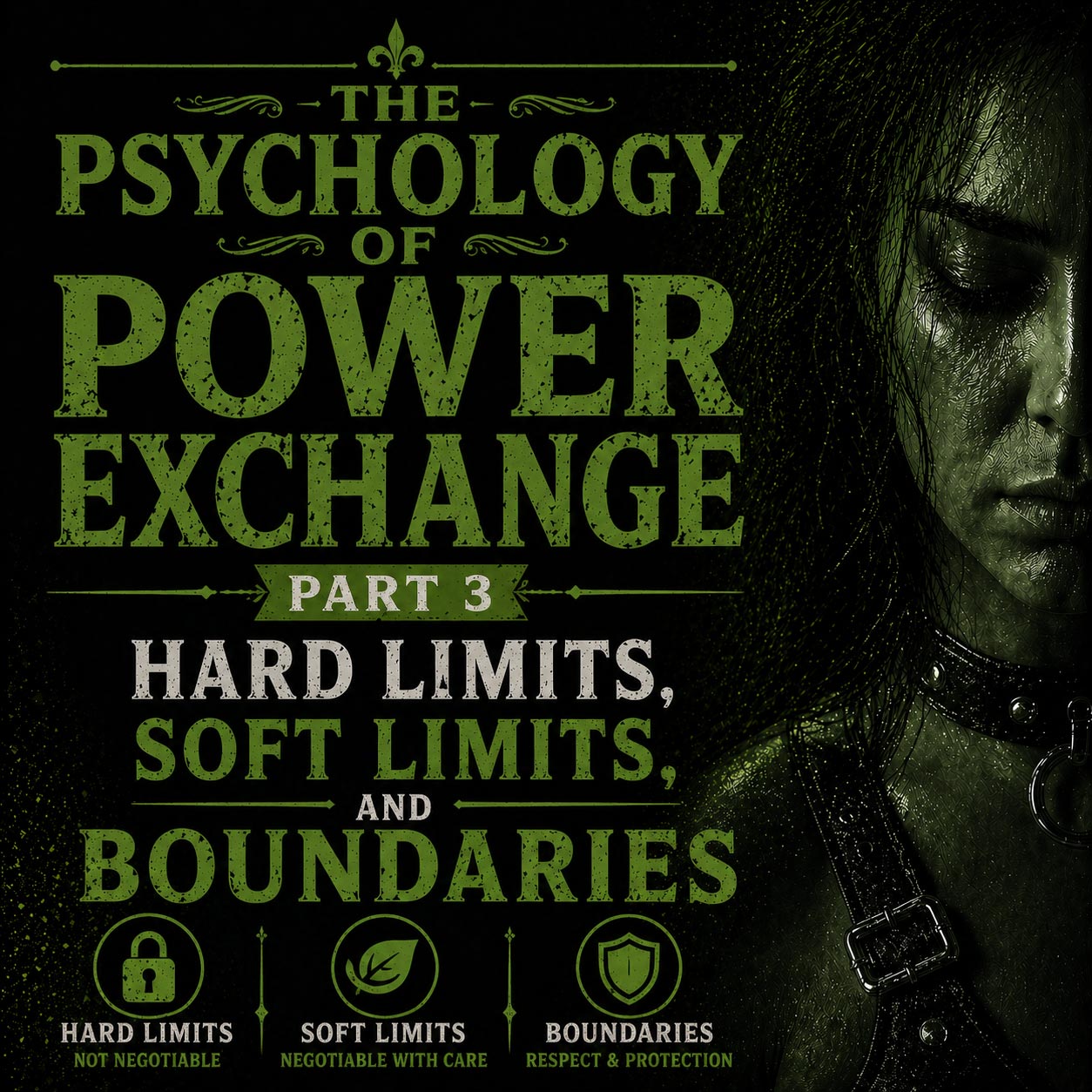 Psychology of Power Exchange Part 3 - Hard Limits, Soft Limits, and Boundaries