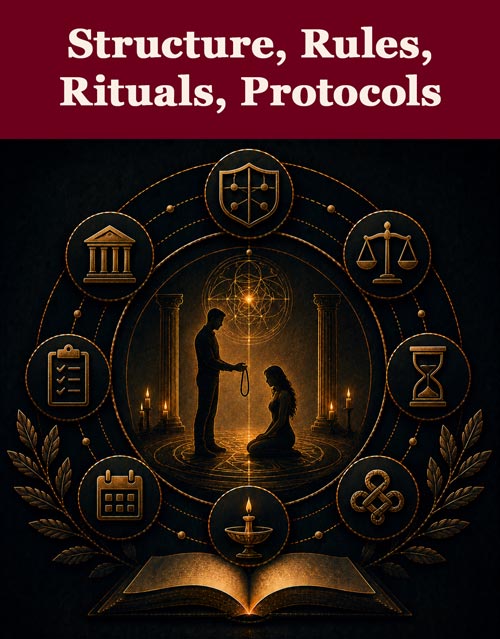 Structure, Rules, Rituals, Protocols