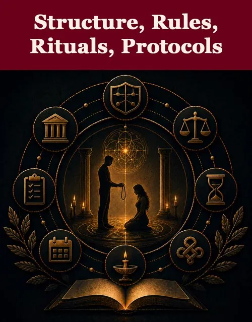 Structure, Rules, Rituals, Protocols