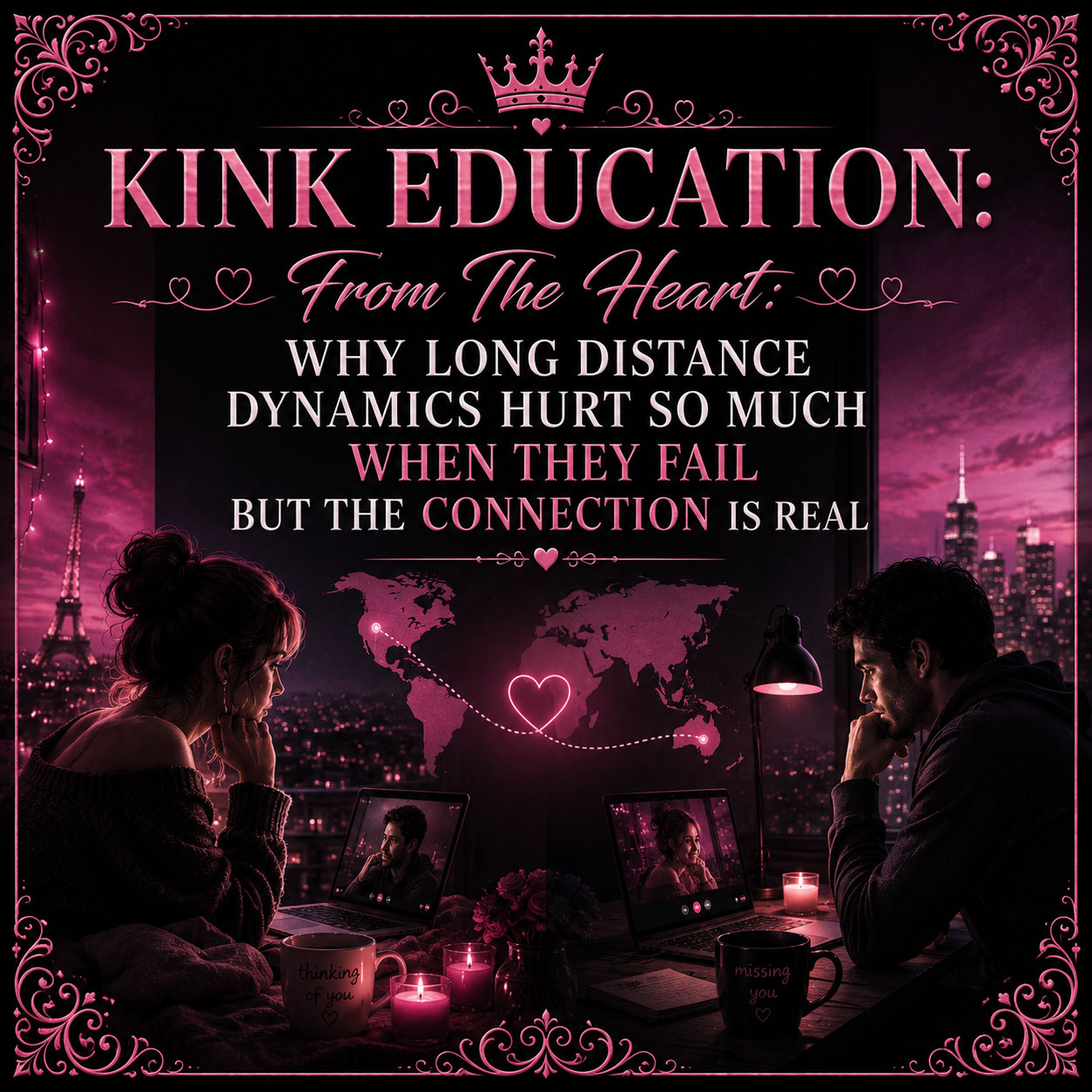 long-distance D/s BDSM relationships