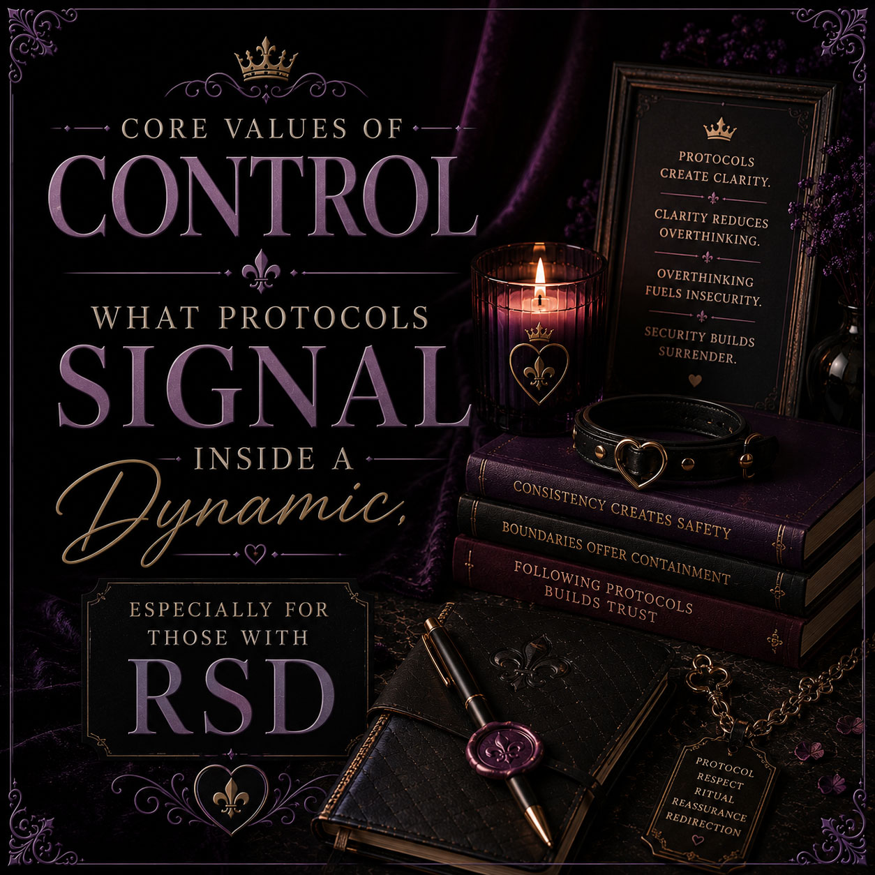 Core Values of Control: What Protocols Signal Inside a Dynamic, Especially for those with RSD
