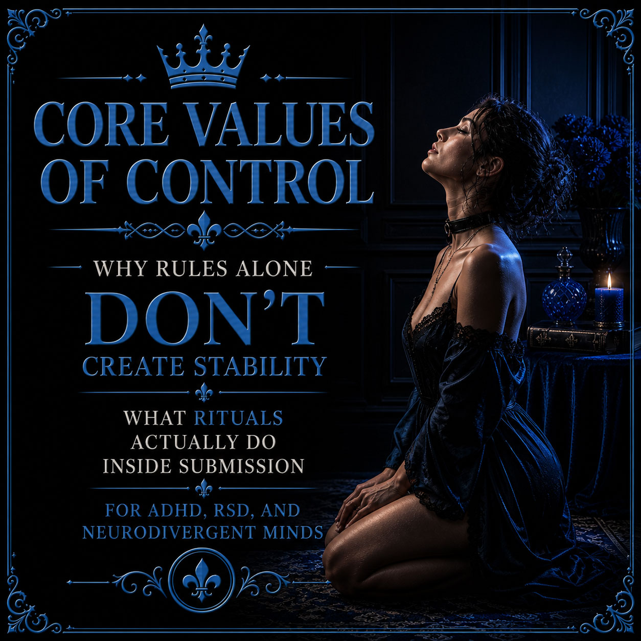 Core Values of Control: Why Rules Alone Don’t Create Stability - What Rituals Actually Do Inside Submission for ADHD, RSD, and Neurodivergent Minds